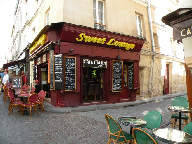 sweet lounge, café rue mouffetard
